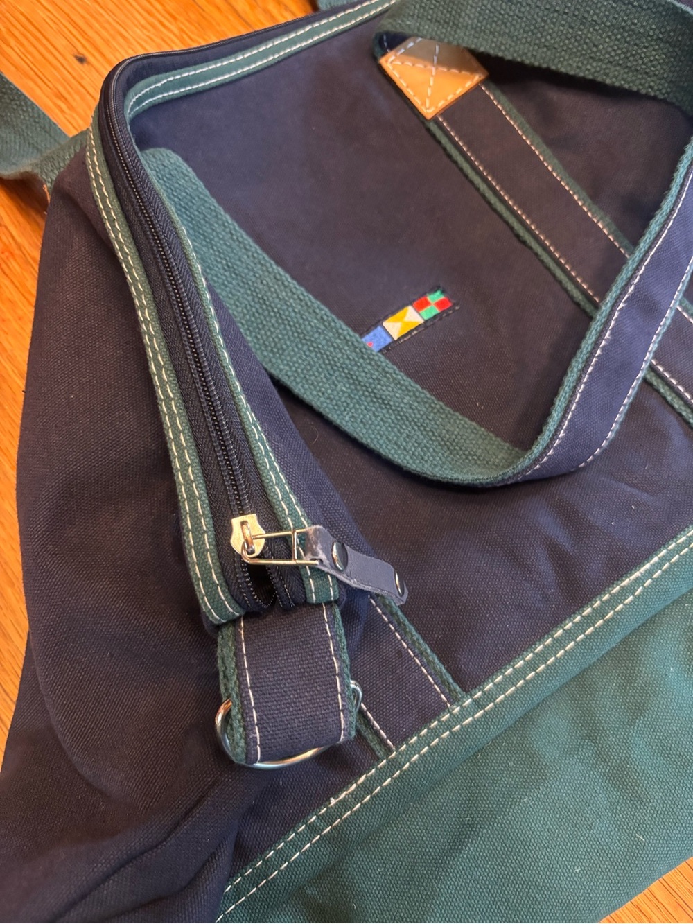 LL Bean Deluxe Boat & Tote | RARE 1980s, 1990’s Nautical Flags | EUC - Picture 3 of 9